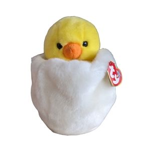 NWT Beanie Babies "Eggbert" Chick Beanie Buddies Collection